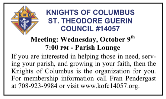 Knights of Columbus Meeting – stalexanderpalos.org